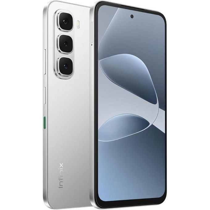 Infinix Hot 60i 6.78" 4GB RAM/128GB ROM Android 15- Silver