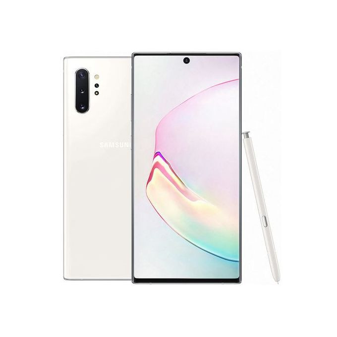 Samsung Galaxy Note 10 Plus - 6.8" 256GB/12GB,Single Sim -Aura White